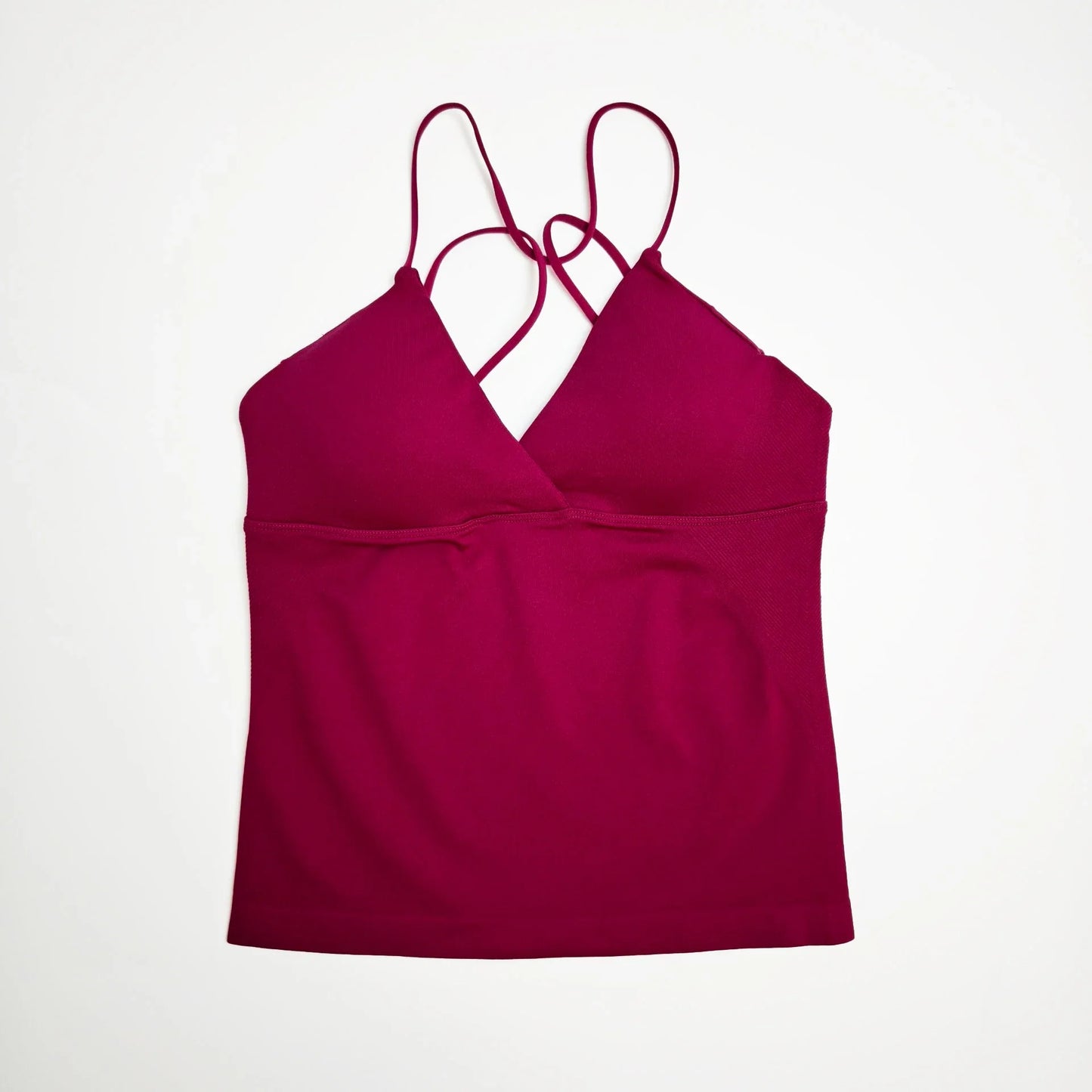 Twist Front Gym Tank Top