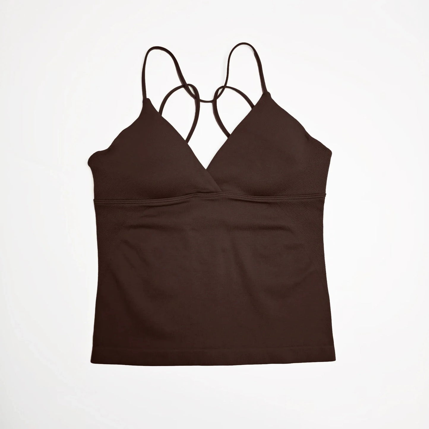 Twist Front Gym Tank Top