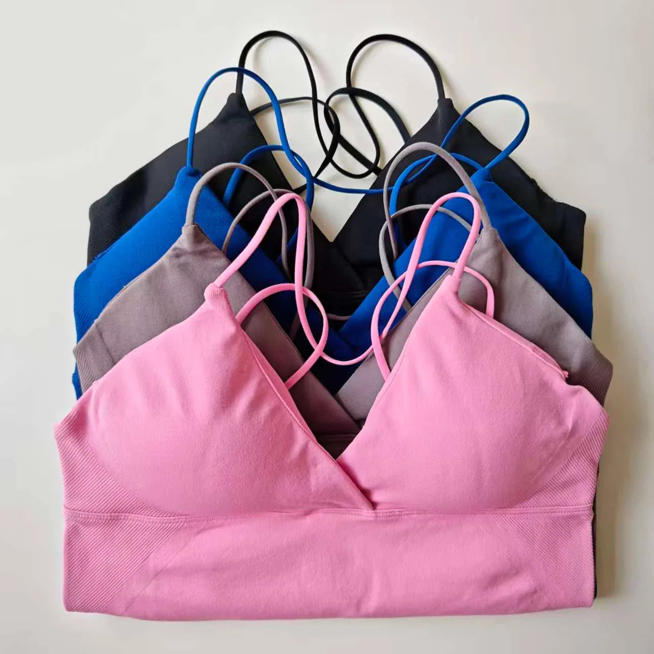 Twist Front Gym Tank Top